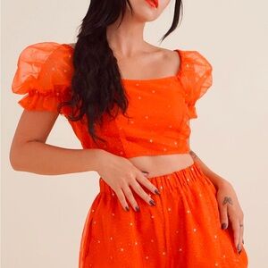 Samantha Pleet Stratosphere Blouse - Sunrise Celestial